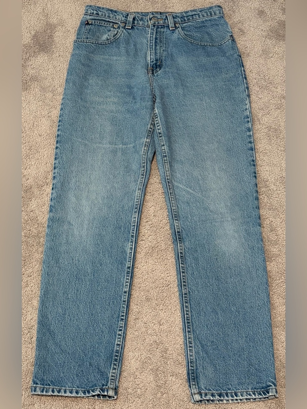 Polo Ralph Lauren Jeans Co Womens Relaxed Fit Blue Denim Sz 10x31 Measured 30x31